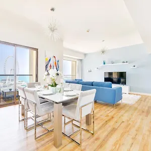 Luxury Jbr - Full Sea View - Free 5* Access شقة